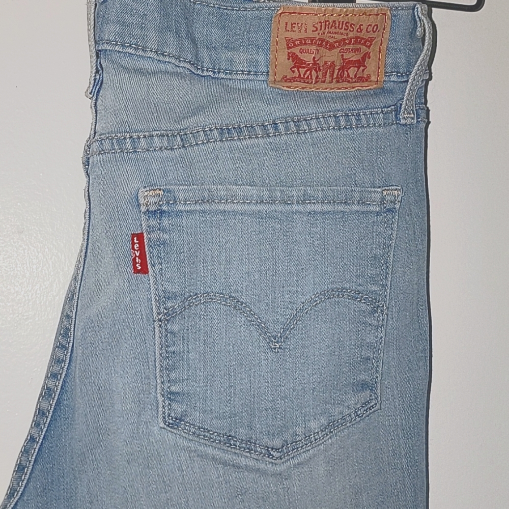 LEVI'S, Shaping Skinny Jeans, Size 29 L30, Light Blue